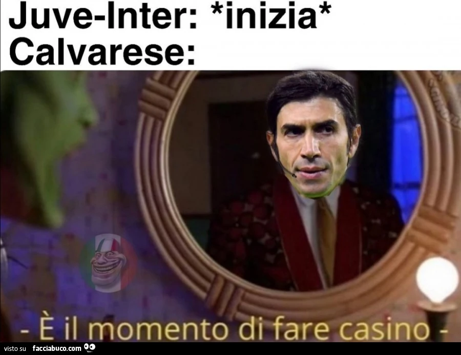 Juve-inter inizia Calvarese Thaimax facciabuco