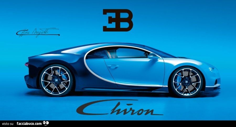 Chiron Bugatti