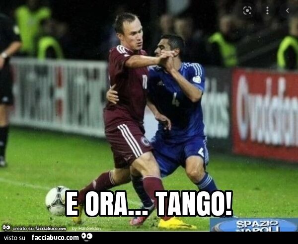 E ora… tango