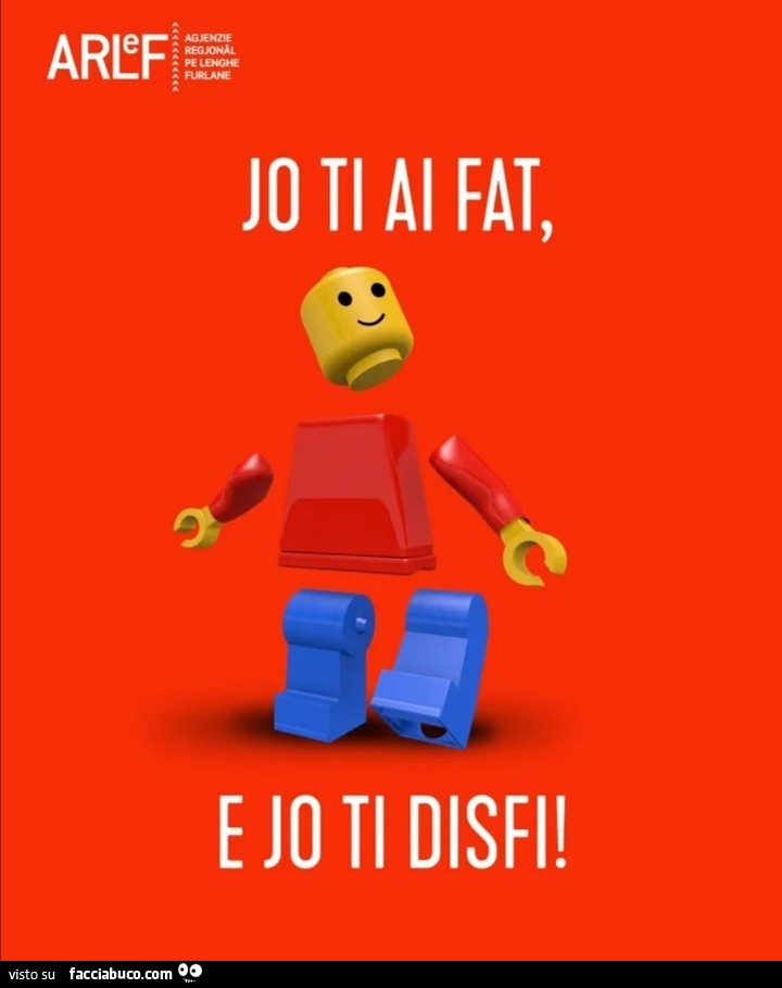 Jo ti ai fat, e jo ti disfi