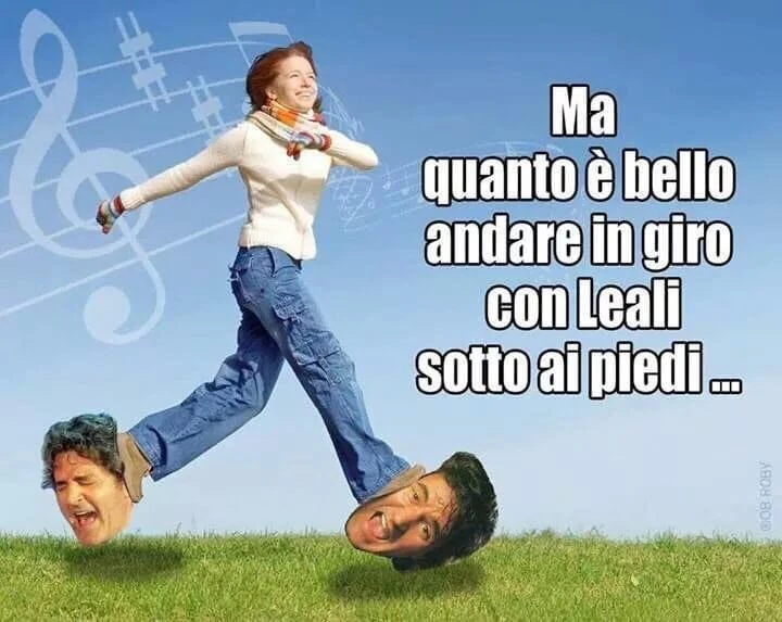 Quant'è bello andare in giro con le ali sotto ai piedi