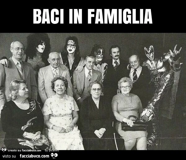 Baci in famiglia