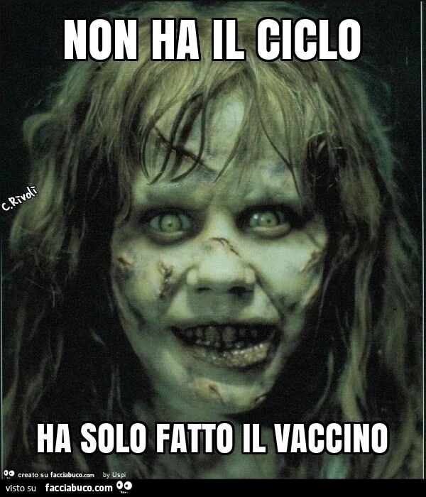 Non ha il ciclo ha solo fatto il vaccino