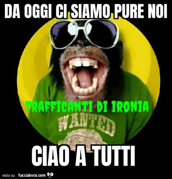 Ciao dai Trafficanti di Ironia