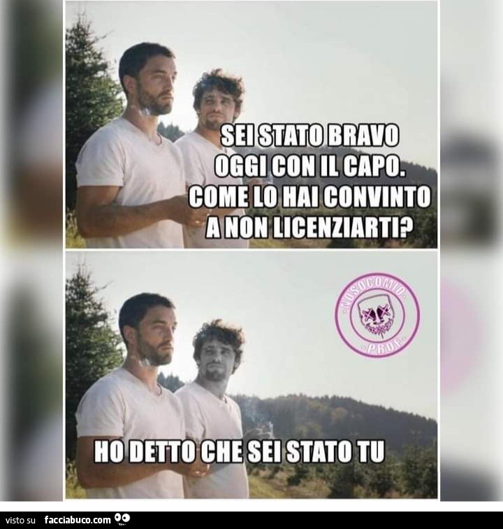 Sei stato bravo oggi col capo