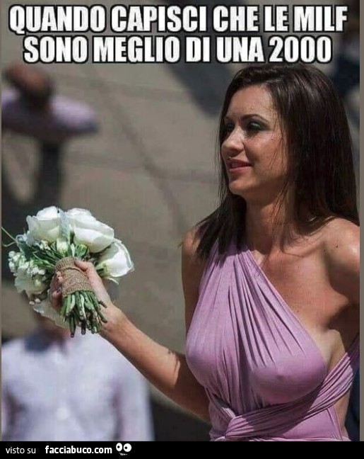 Quando capisci che le milf sono meglio di una 2000