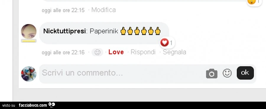 Nick tutta presa da me