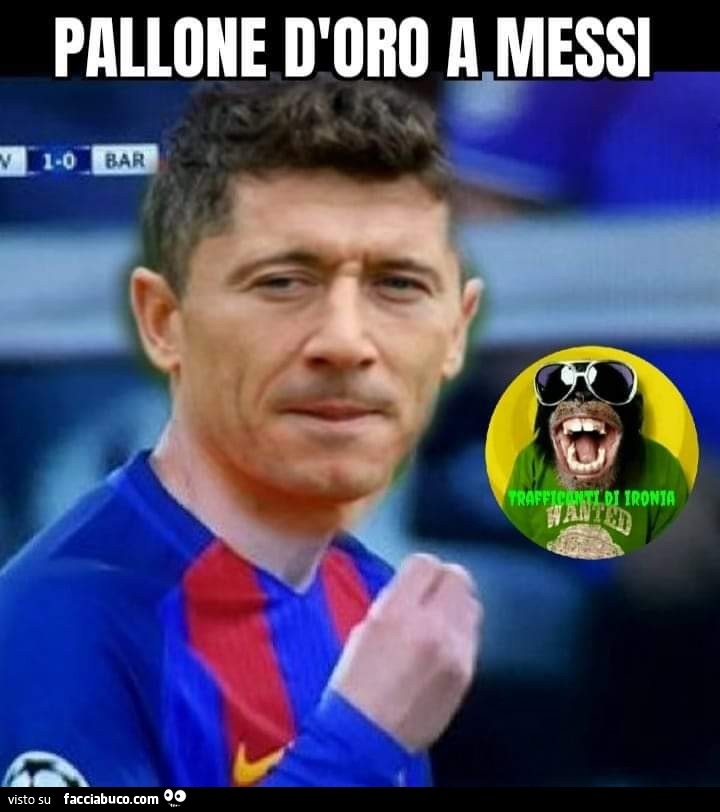 Pallone d'oro a Messi