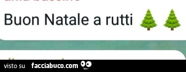 Buon natale a rutti