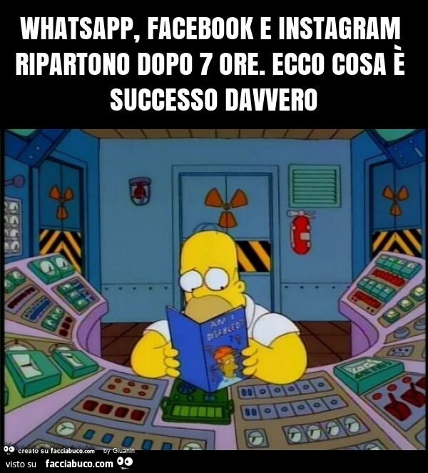 Whatsapp, facebook e instagram ripartono dopo 7 ore. Ecco cosa è successo davvero