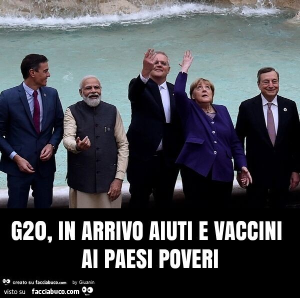 G20, in arrivo aiuti e vaccini ai paesi poveri