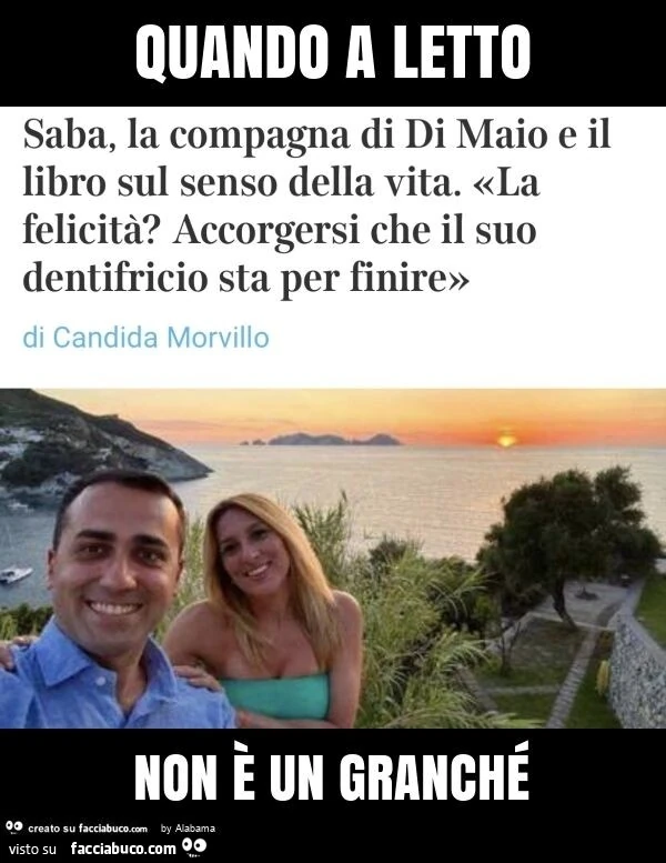 Quando a letto non è un granché