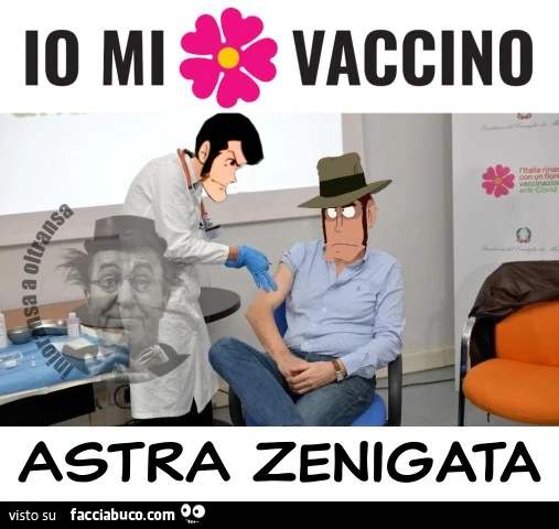 Io mi vaccino astra zenigata
