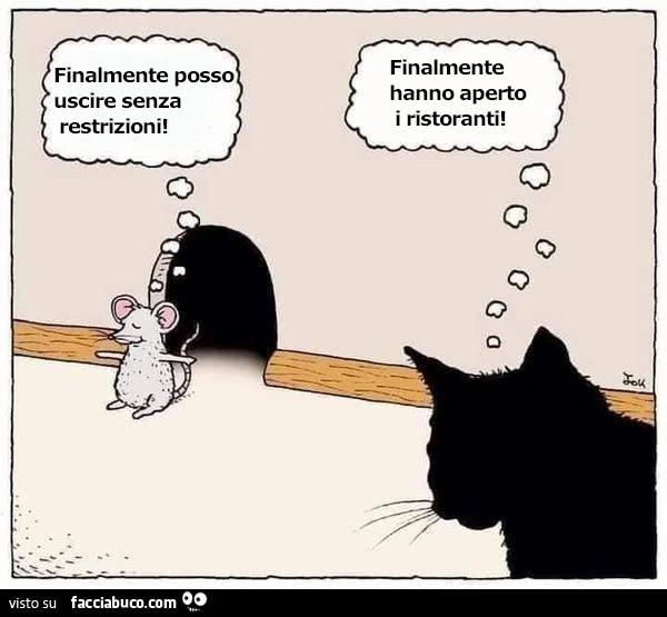 Uscire senza restrizioni