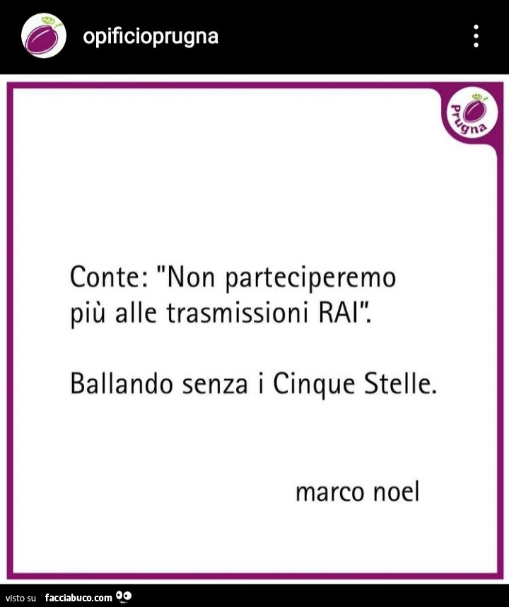 Conte: non parteciperemo più alle trasmissioni rai. Ballando senza i cinque stelle