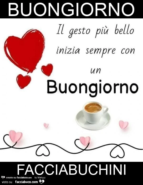 Buongiorno facciabuchini