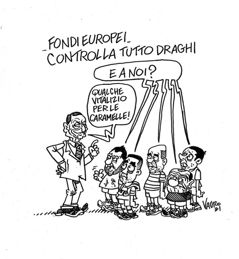 Fondi europei: controlla tutto Draghi