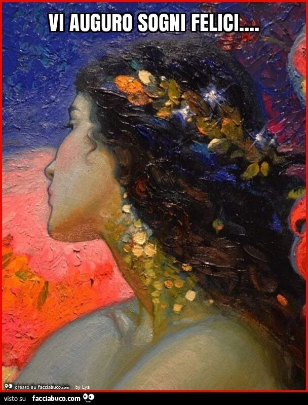 Vi auguro sogni felici