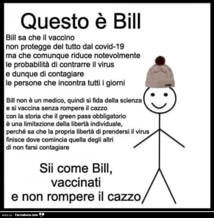 Sii come Bill Vaccini