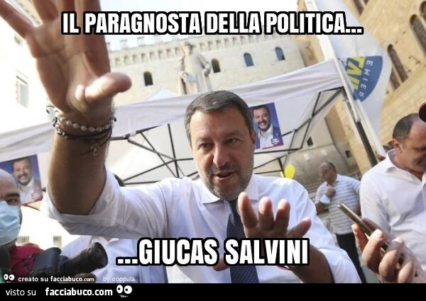 Il paragnosta della politica&hellip; giucas salvini
