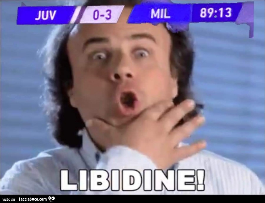 Juve 0 Milan 3. Libidine