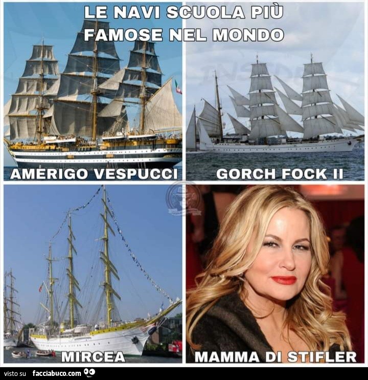Le navi scuola più famose nel mondo Amerigo Vespucci