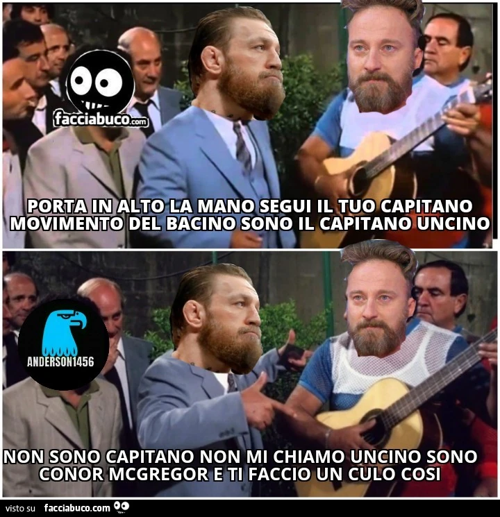 Conor McGregor picchia Facchinetti