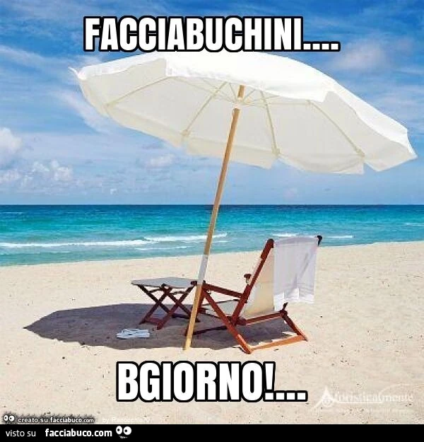 Facciabuchini&hellip; bgiorno