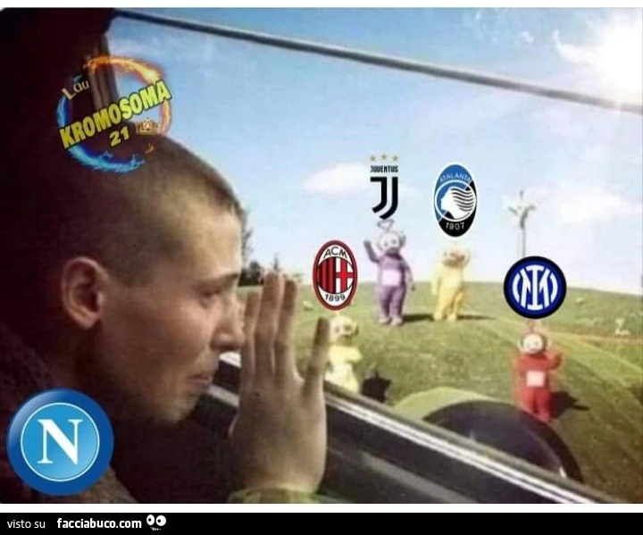Teletabbies napoli juve