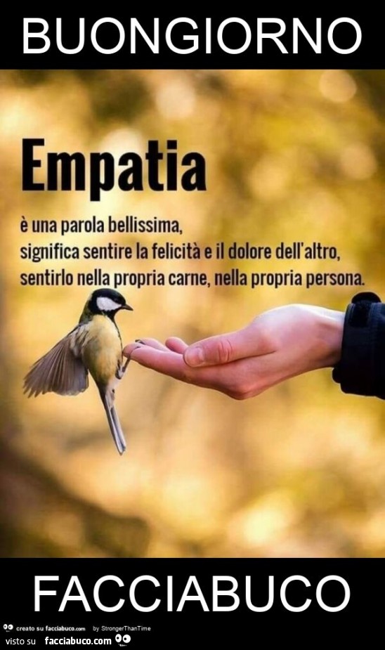 Buongiorno facciabuco