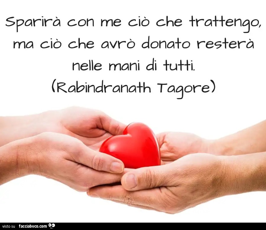 Donare il cuore