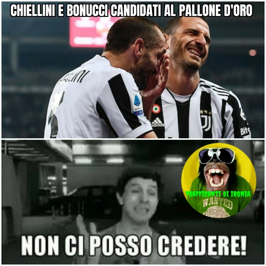 Chiellini bonucci pallone d'oro
