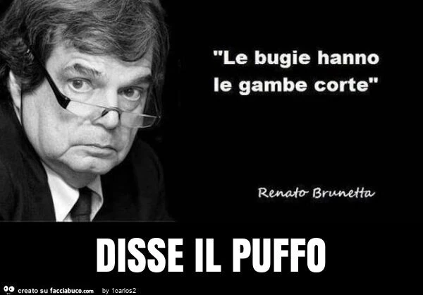 Disse il puffo