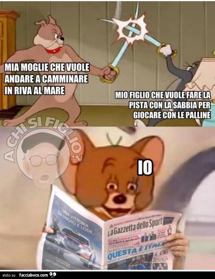 Mia moglie che vuole andare a camminare in riva al mare
