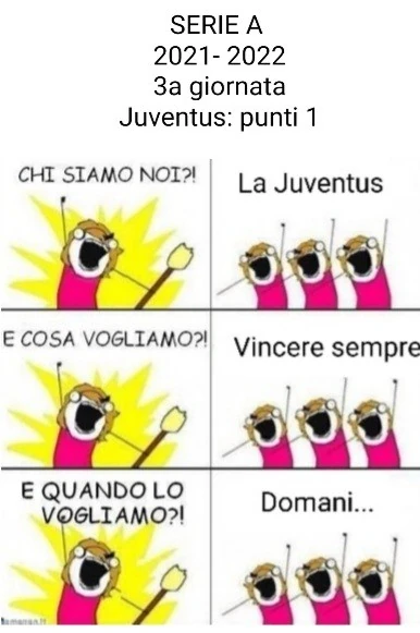 3 partite 1 punto; Allegri spera