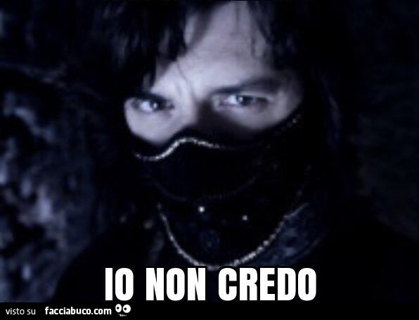 Io non credo