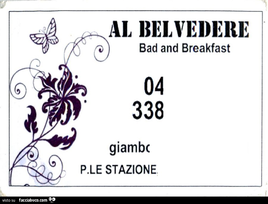 Al belvedere bad and breakfast