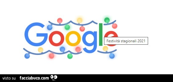 Google festività stagionali 2021
