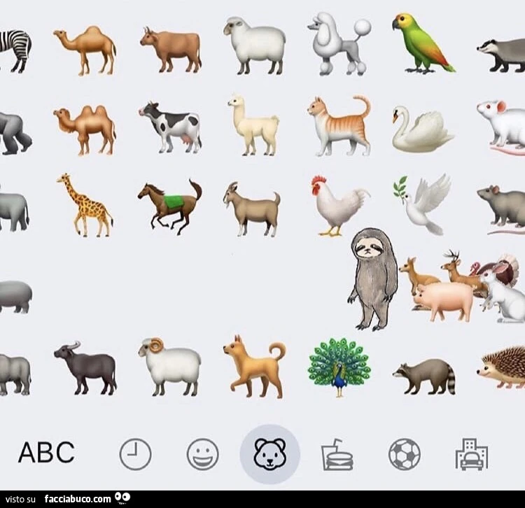 Bradipo emoji