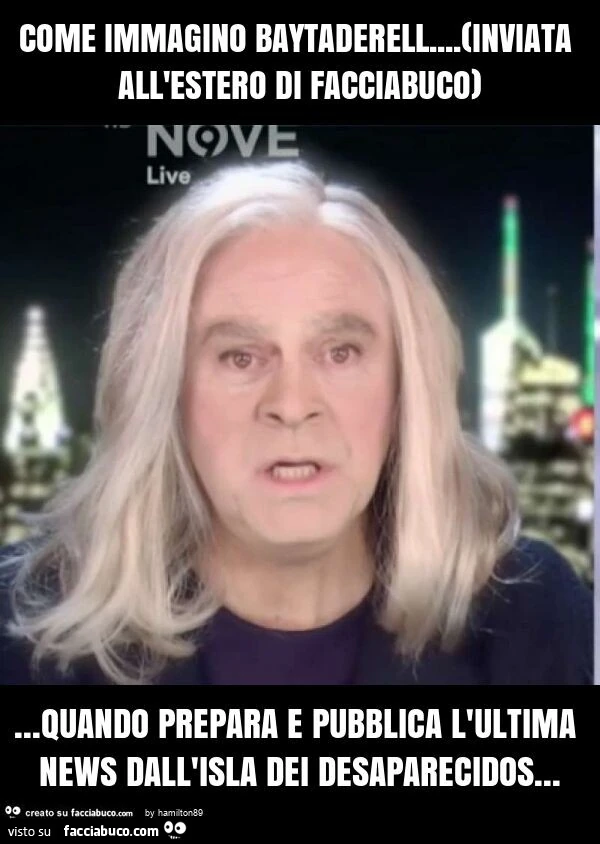 Come immagino baytaderell&hellip; (inviata all'estero di facciabuco)&hellip; quando prepara e pubblica l'ultima news dall'isla dei desaparecidos