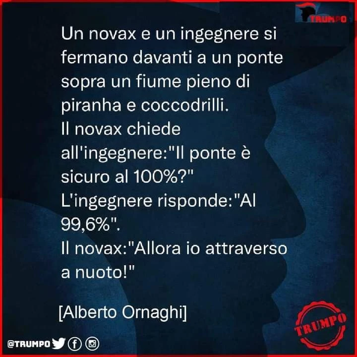 No vax, fiato sprecato