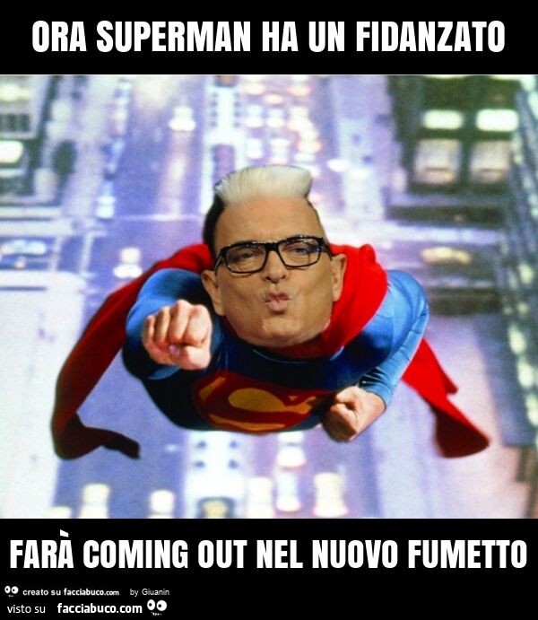 Ora superman ha un fidanzato farà coming out nel nuovo fumetto