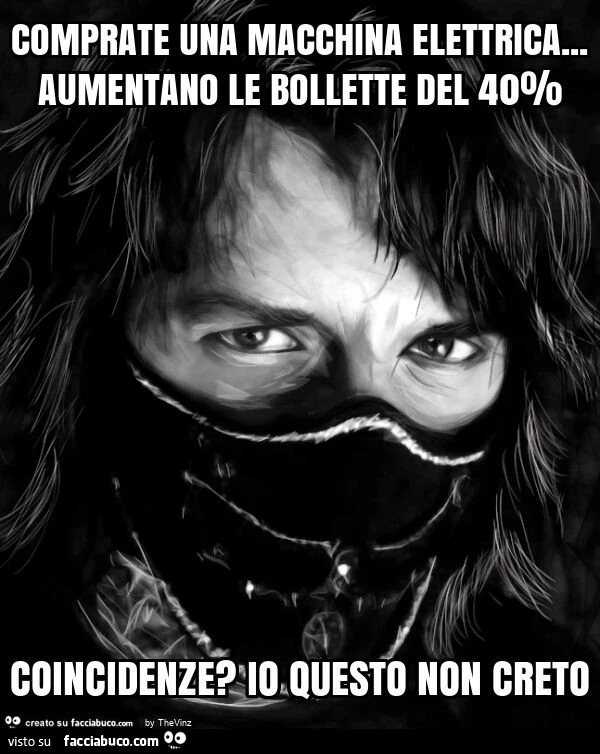 Comprate una macchina elettrica&hellip; aumentano le bollette del 40% coincidenze? Io questo non creto