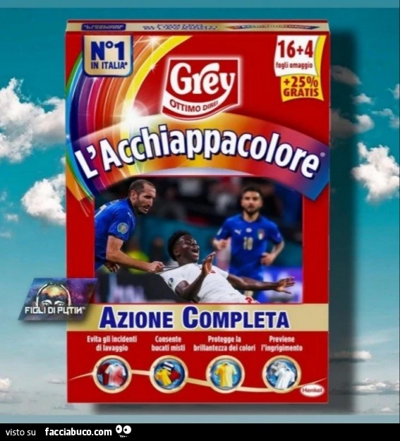 Lacchiappa colore azione completa