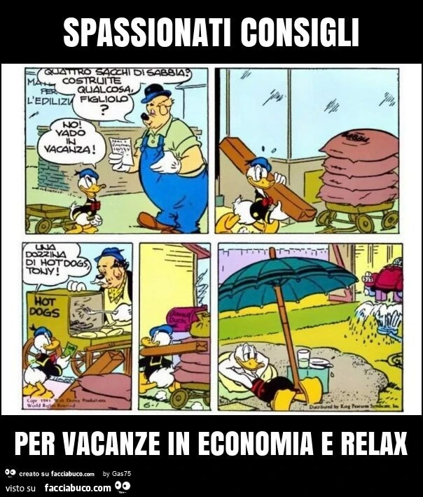 Spassionati consigli per vacanze in economia e relax