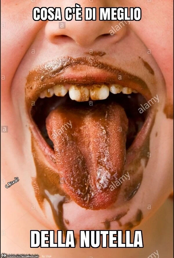 Cosa c'è di meglio della nutella