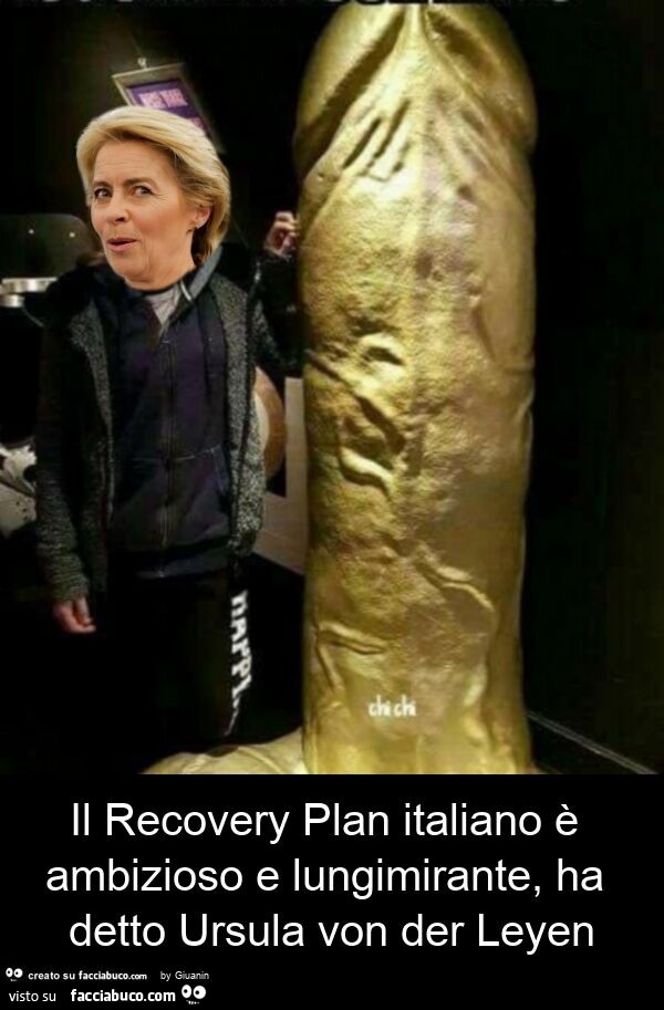 Il recovery plan italiano è ambizioso e lungimirante, ha detto ursula von der leyen