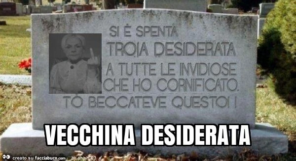 Vecchina desiderata