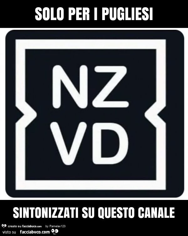 Solo per i pugliesi sintonizzati su questo canale
