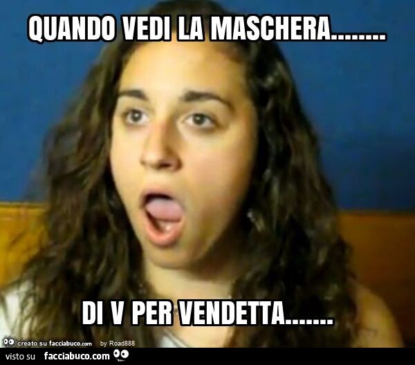 Quando vedi la maschera… di v per vendetta